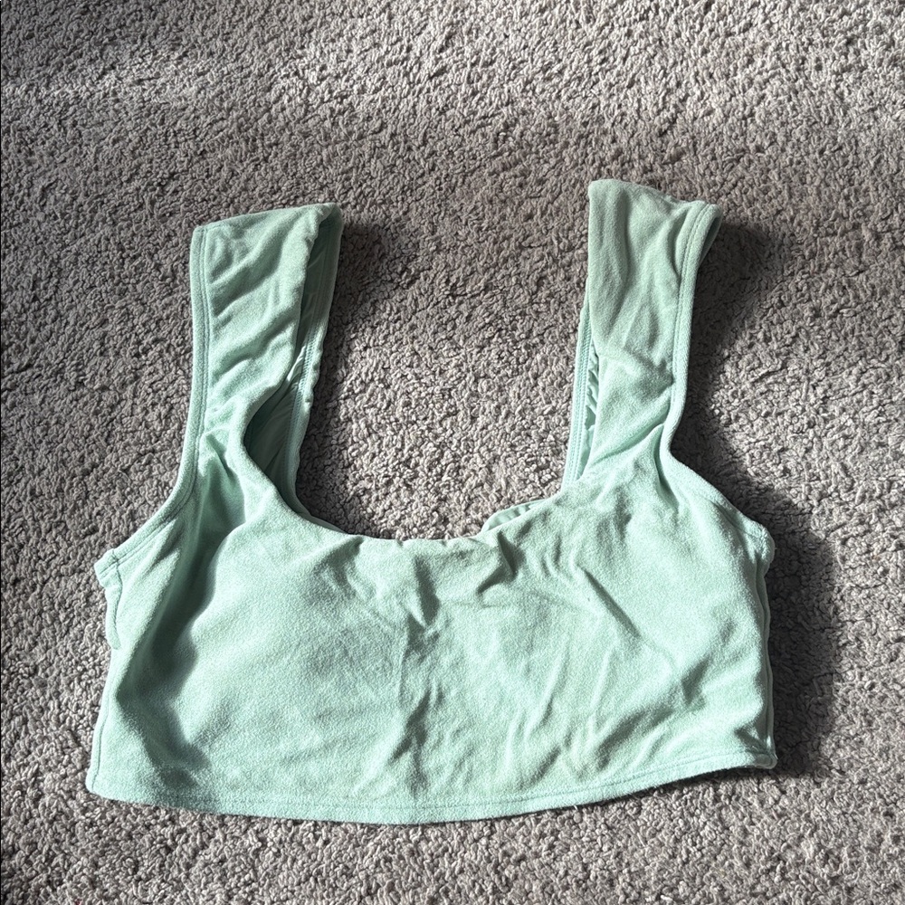 GREEN Sea angel bikini top